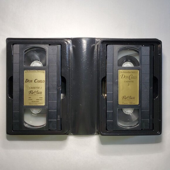 Don Carlo: The Metropolitan Opera VHS 1985 - 2-Tape Set - Picture 9 of 9